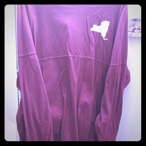 Burgandy ny sweatshirt